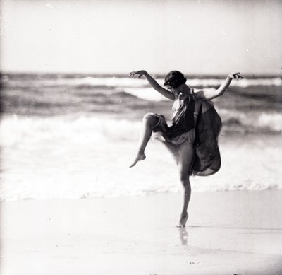 Bailarina Anna Denzler, 1921 de Arnold Genthe